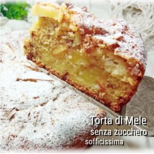 Torta alla zucca light soffice dove si consiglia una ricetta simile come la torta di mele senza zucchero